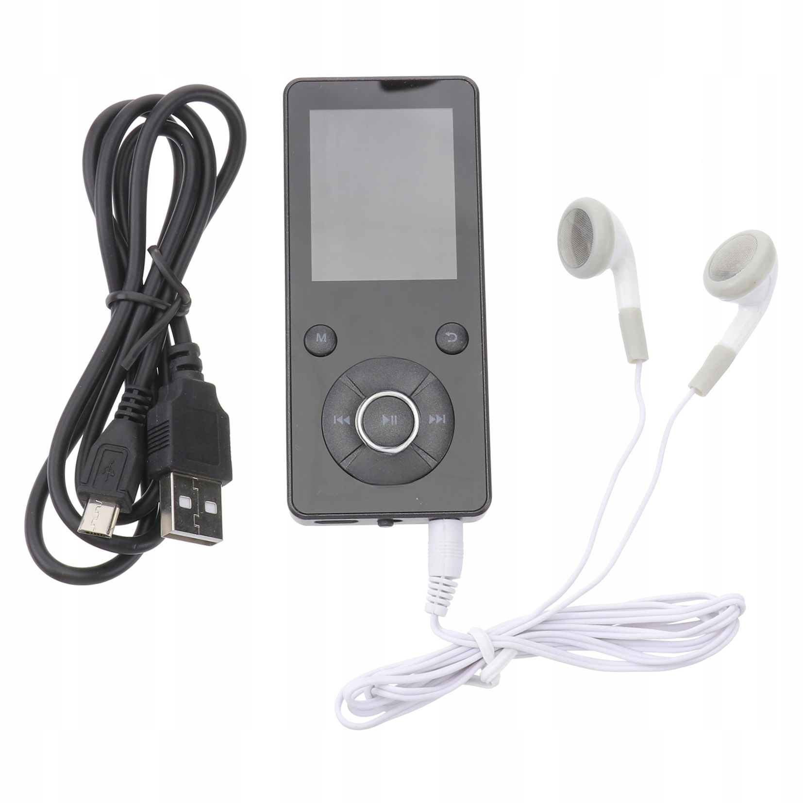 Odtwarzacz MP3 Dyktafon Zestaw SŁUCHAWEK | 1,8 cala LCD | 250mAh Model 0