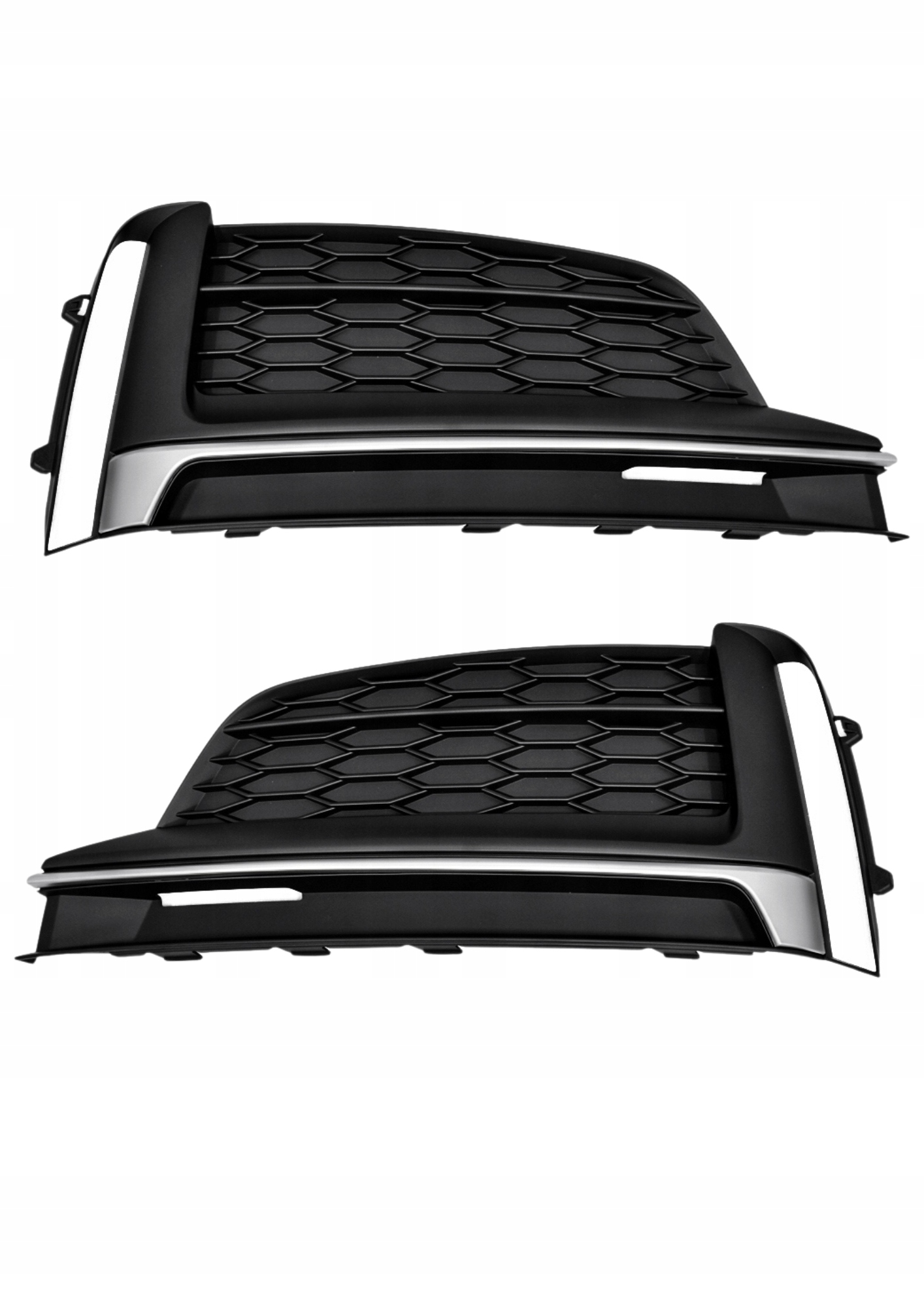 Audi A5 B8 S-line 2016-19 Atrapy Mřížky Nárazníku Chrom Pravá Levá Sada