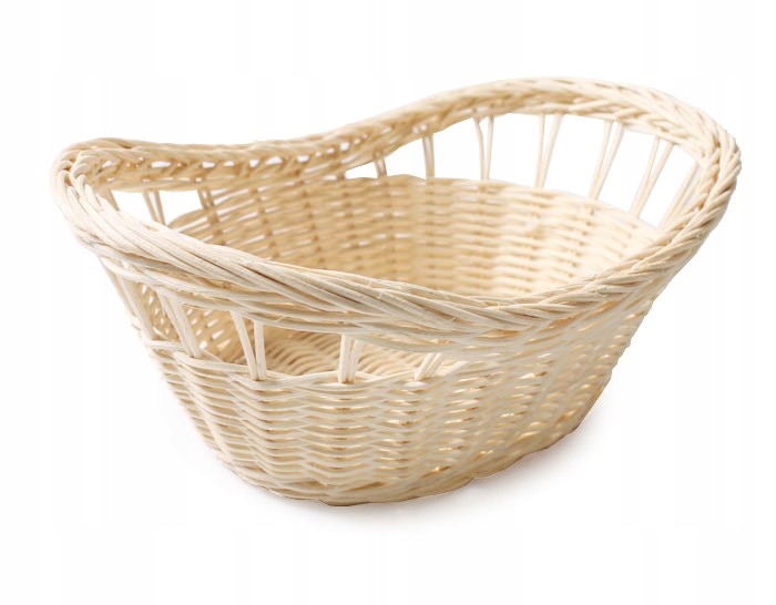 OWALNY KOSZYK RATTANOWY 25x17x8/10 cm