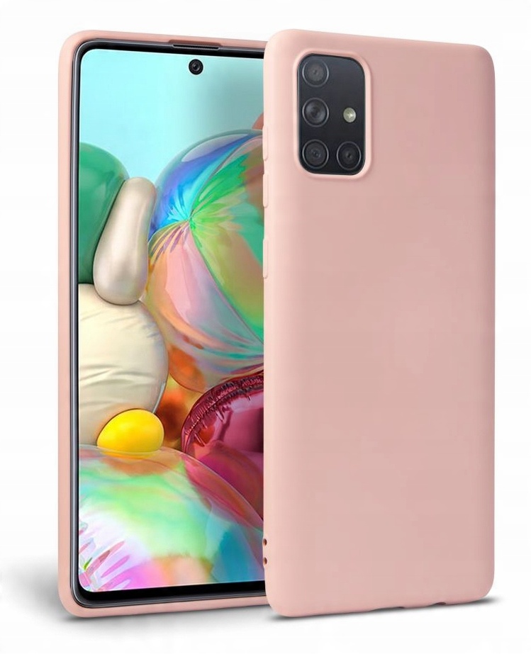 

Etui Silikonowe Soft Touch Na Galaxy A71 + Szkło