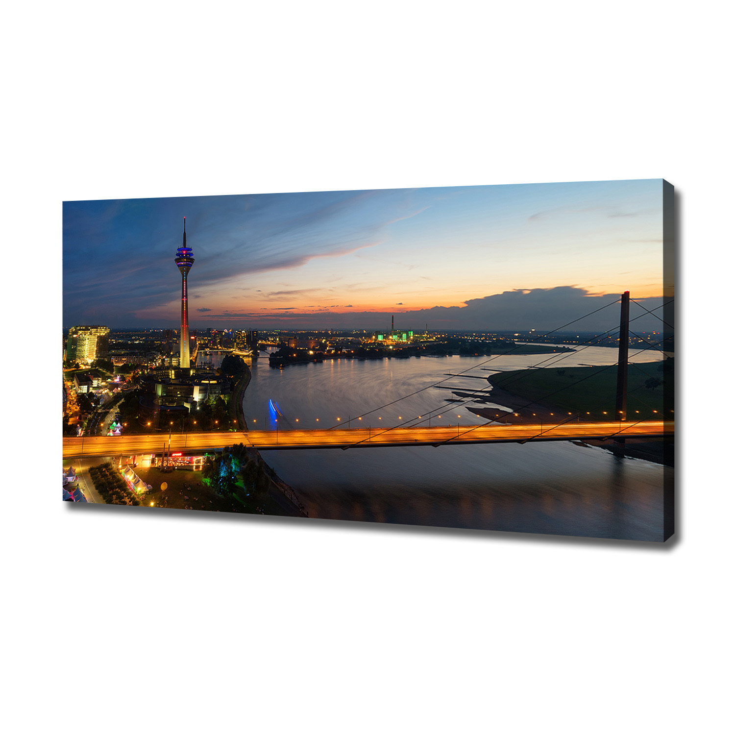 

Foto obraz na płótnie Dusseldorf Niemcy 120x60 cm
