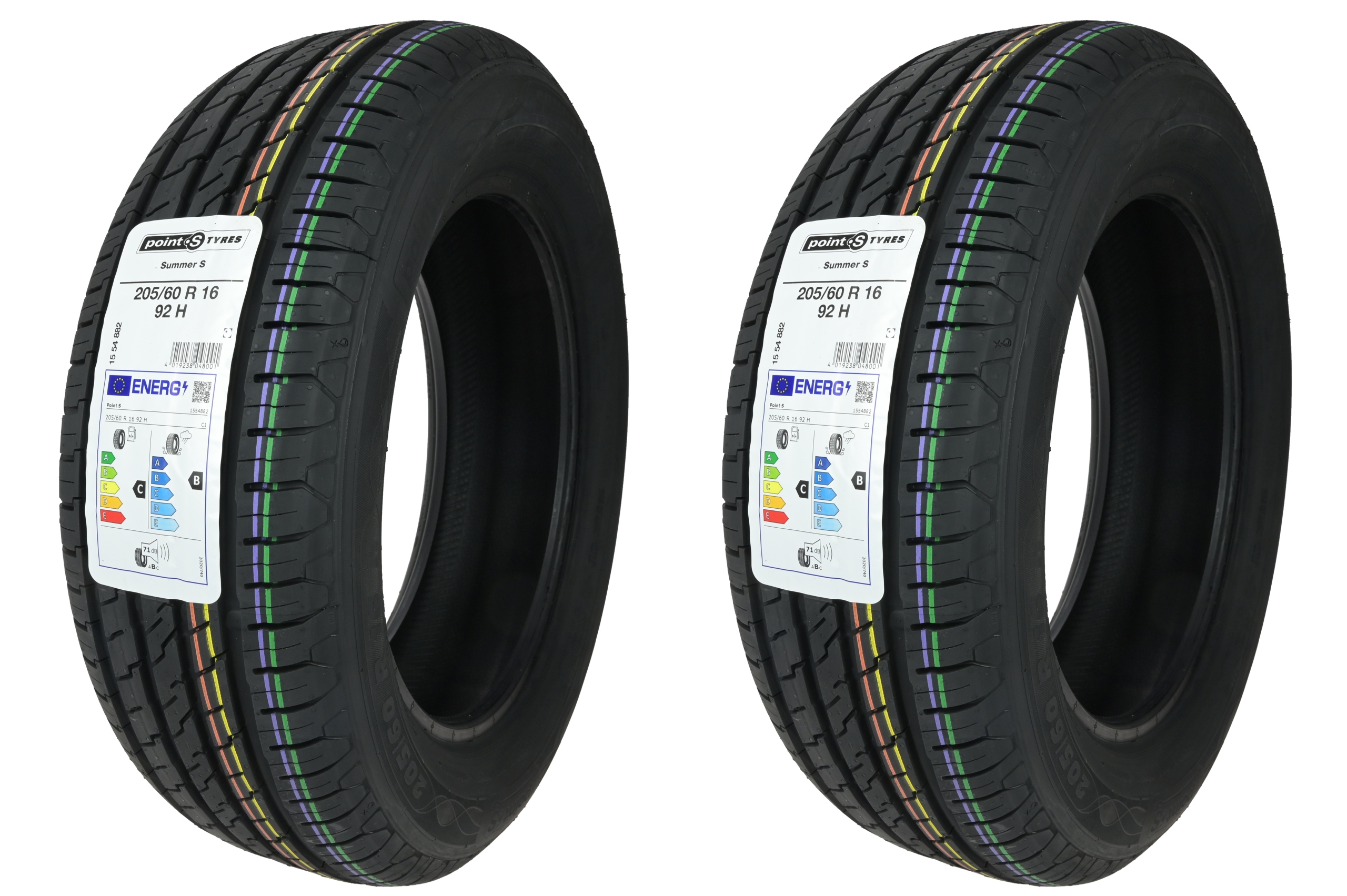 2 x 205/60R16 92H Summer s Point S літо