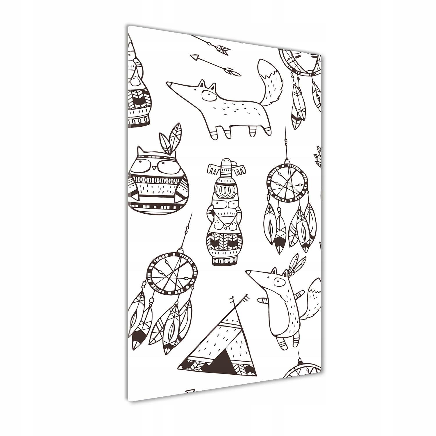 

Foto obraz akryl do salonu Indiańskie tło 70x140cm