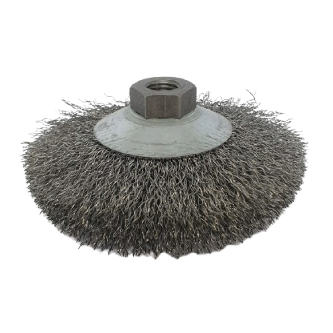 

Szczotka druciana kątowa fi 80mm z gwintem M14