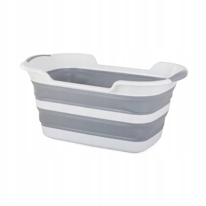MISKA SKŁADANA SILIKONOWA Z ODPŁYWEM NA PRANIE 40l Kod producenta 01550