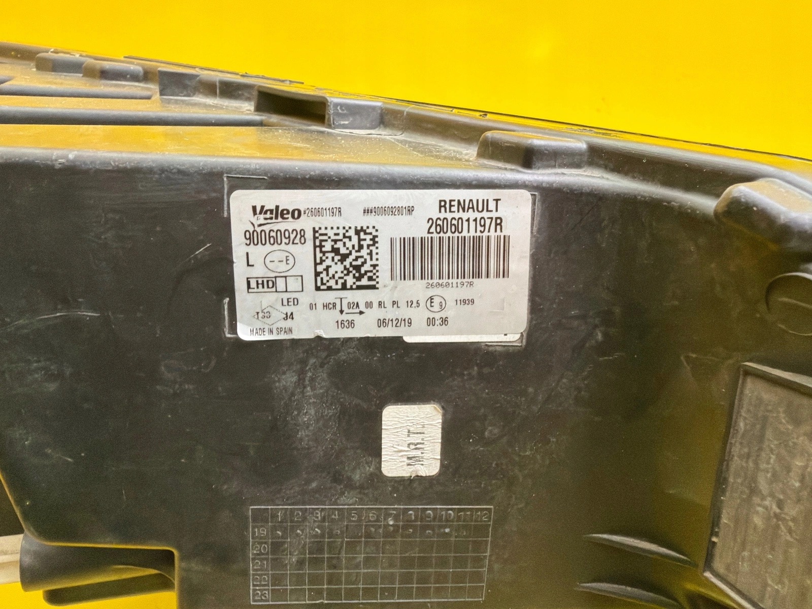 light left Renault Megane IV Full Led 260601197R