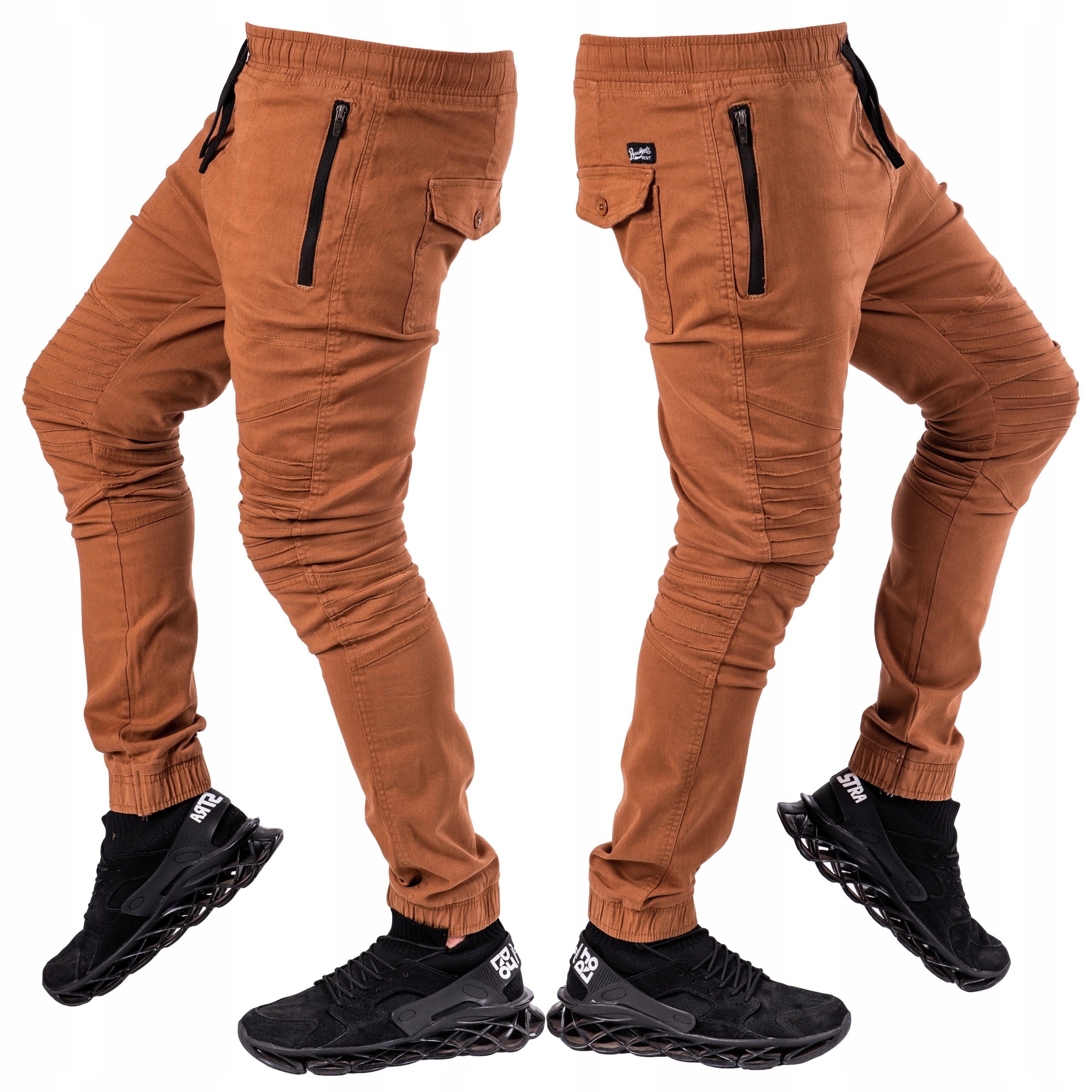 

R.m Pas 86-90cm spodnie męskie Joggery camel Yao