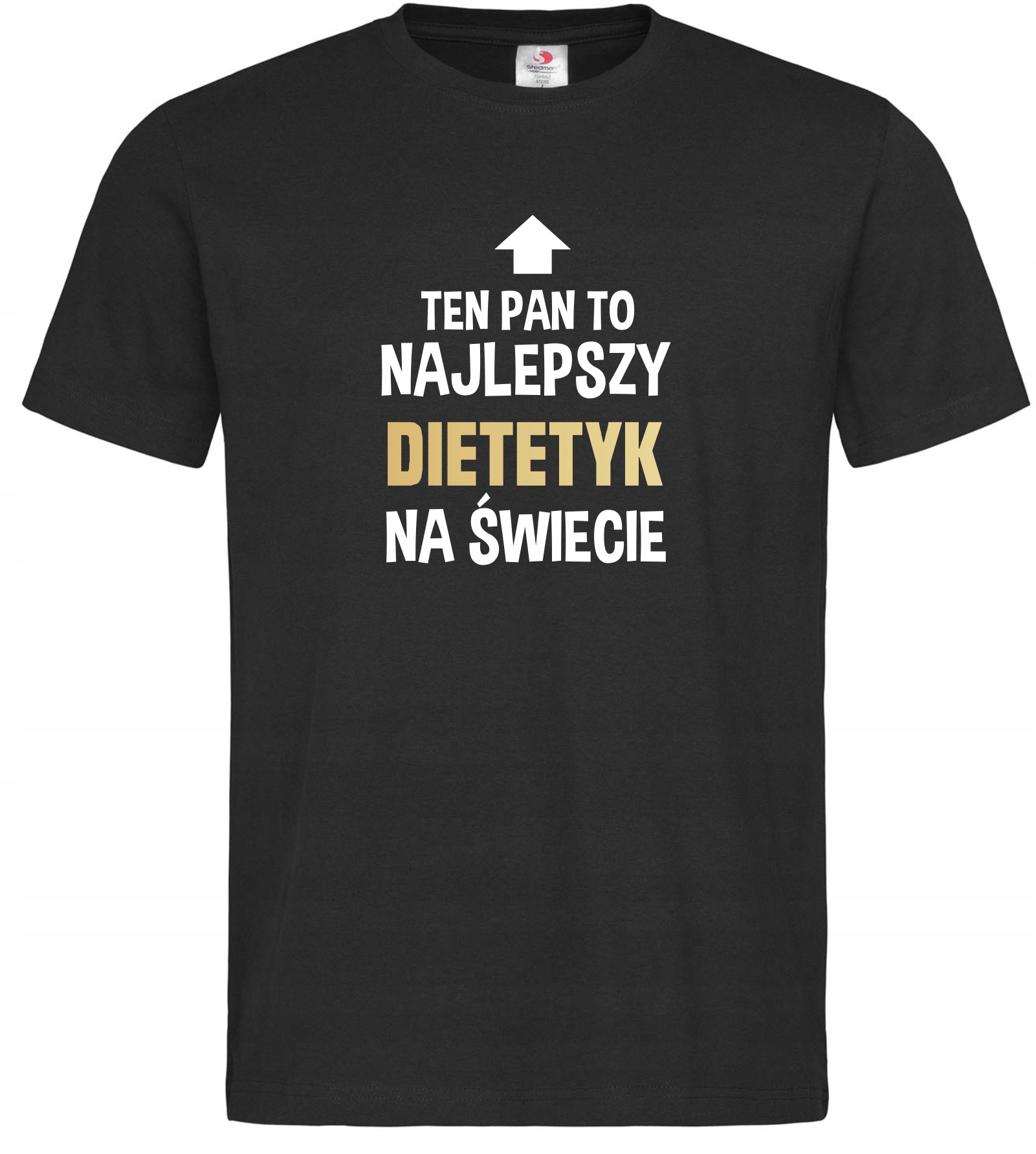 

koszulka Najlepszy Dietetyk z zabawnym nadrukiem L
