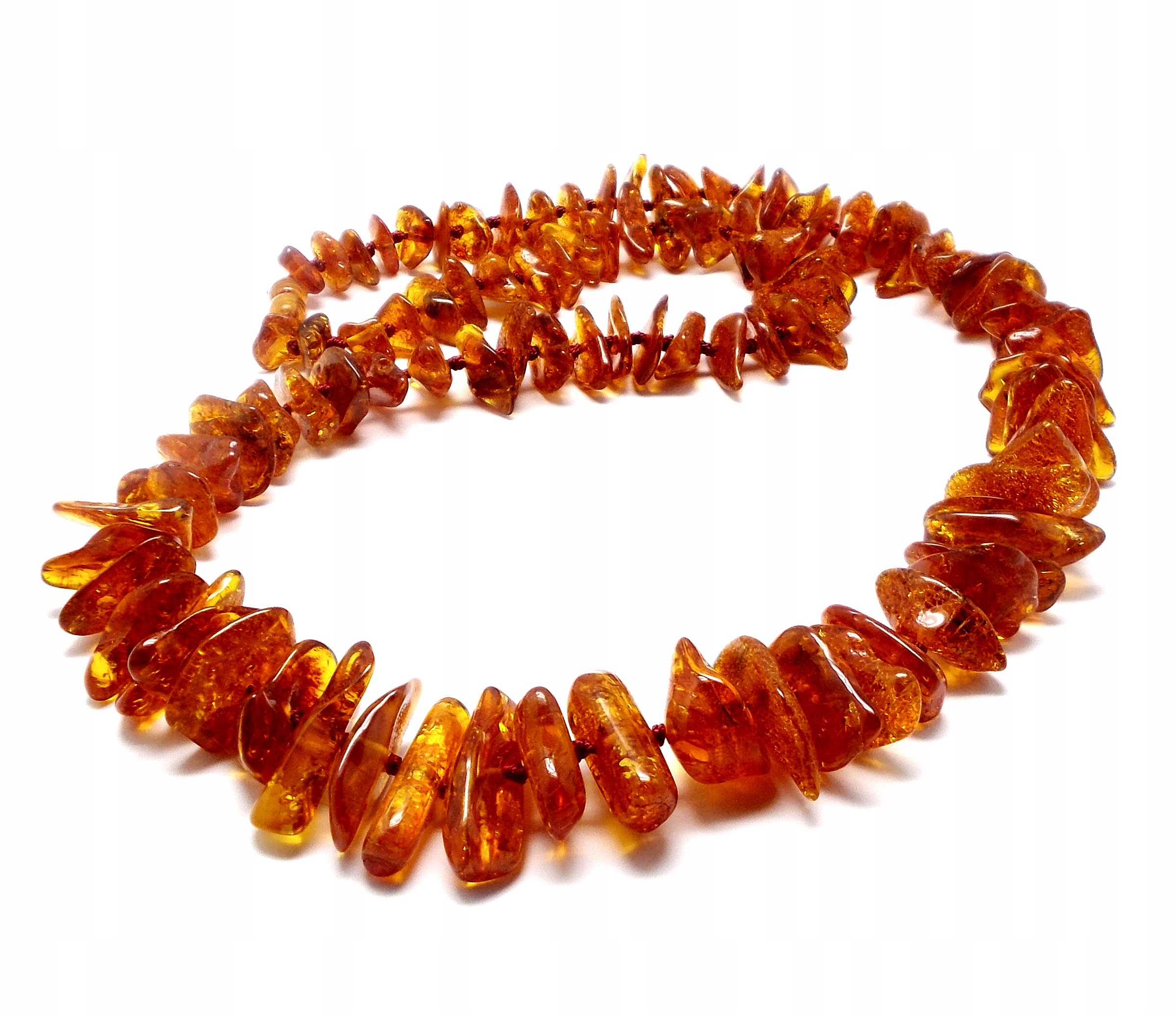 Korálkový Náhrdelník Z Jantaru