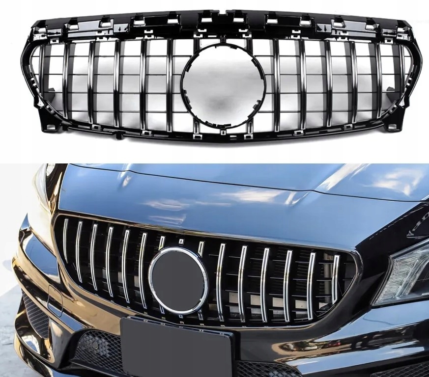 GRILL MERCEDES CLA W117 C117 PANAMERICANA 16-19 Typ samochodu 4x4/SUV Samochody osobowe