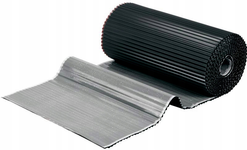 Olovená Komínová Páska Plisovaná PB-Flex Standard 0,3 mm Čierna Ral 9005