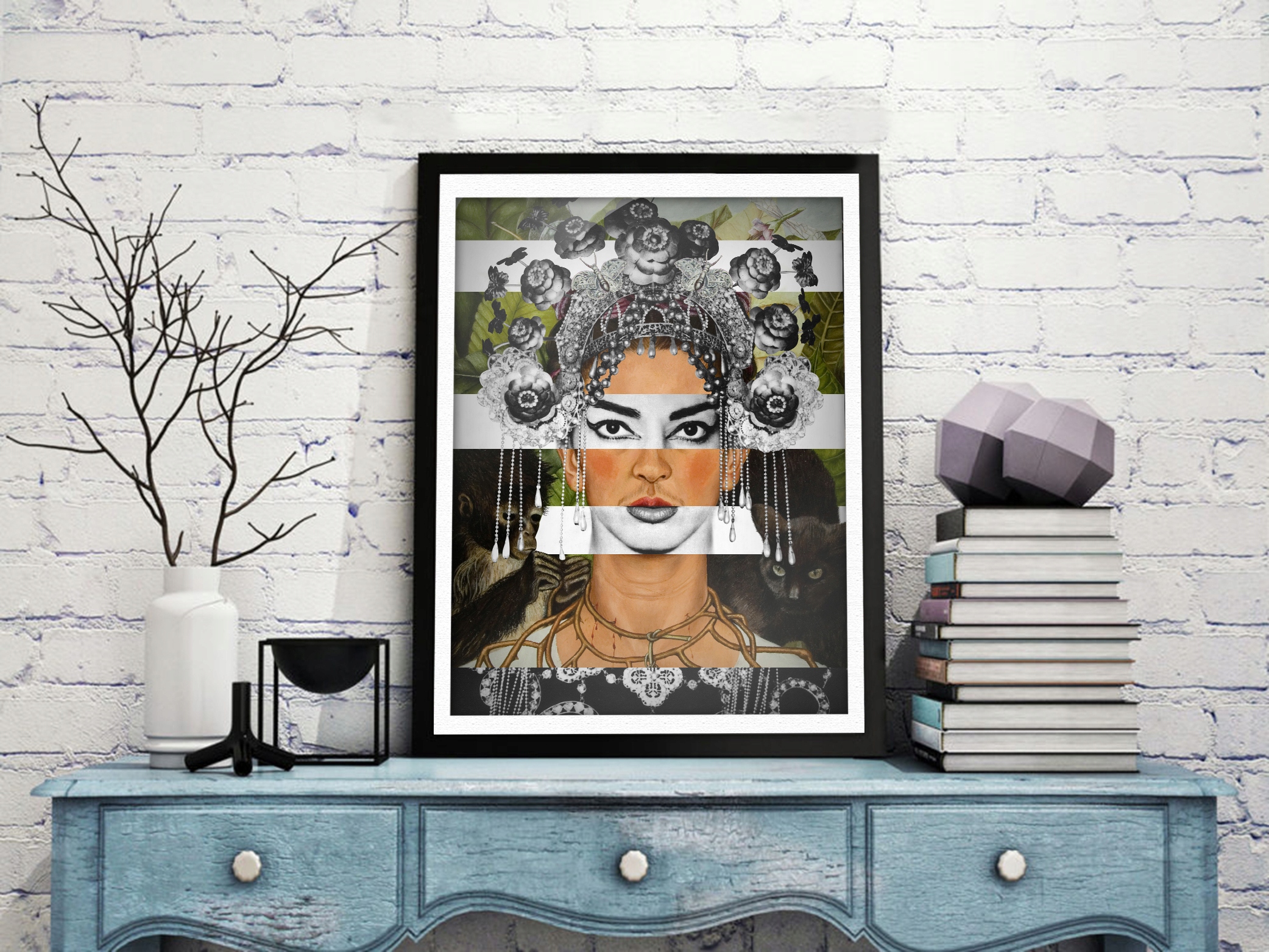 Plakat Frida Kahlo|Maria Callas 30x40 cm Marka inna