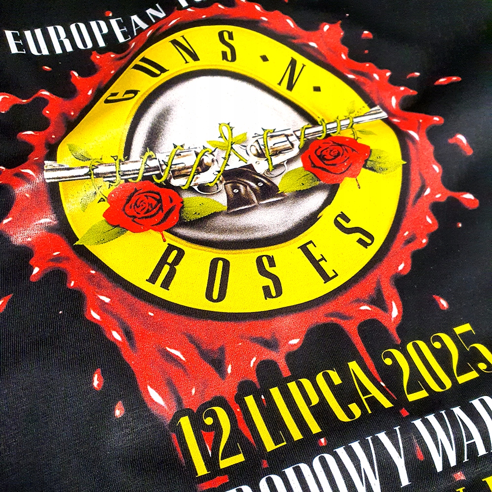 GUNS N' ROSES 2025 TOUR Tシャツ Lサイズ Guns N' Roses Japan 2025 Skeletons Tour 2025 T-Shirt【グッズ