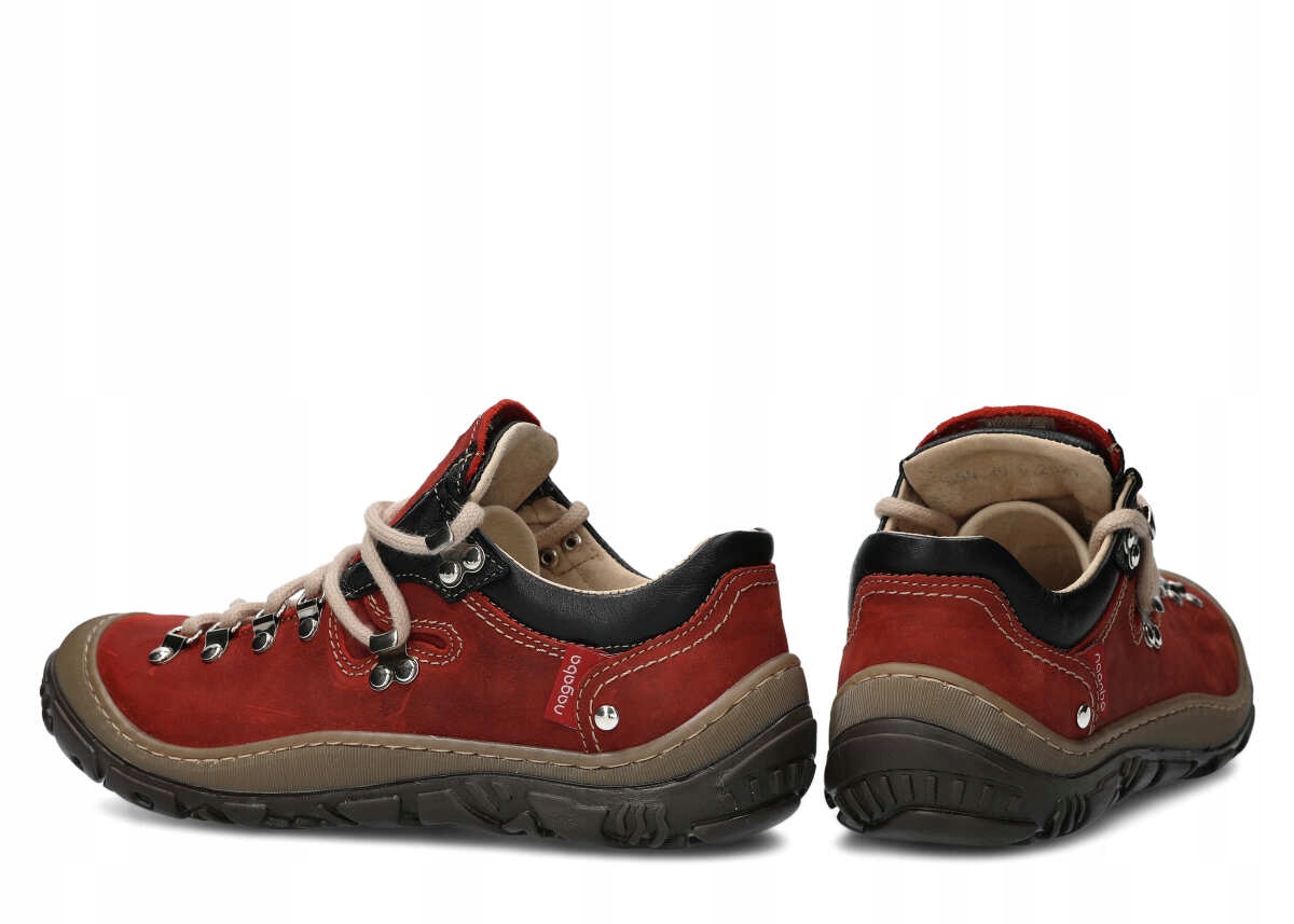 NAGABA 054 CZERWONY -TREKKING DAMSKI - ROZMIAR 40 Marka Nagaba