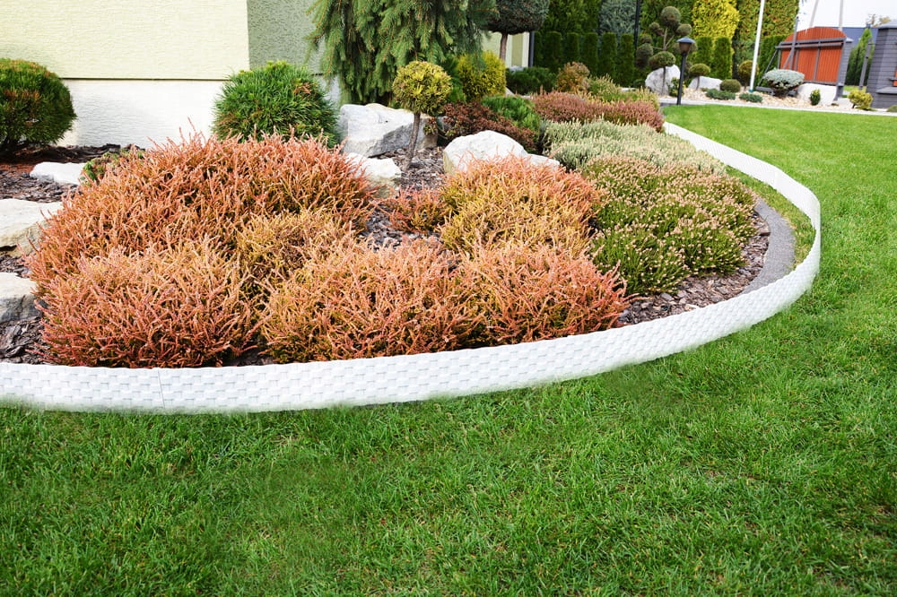 PALISADA płotek ogrodowy terakota 80 cm RATAN — 25