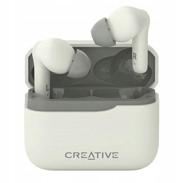 Creative bezdrátová sluchátka Zen Air Plus krémová/creme Bluetooth 5.3 A