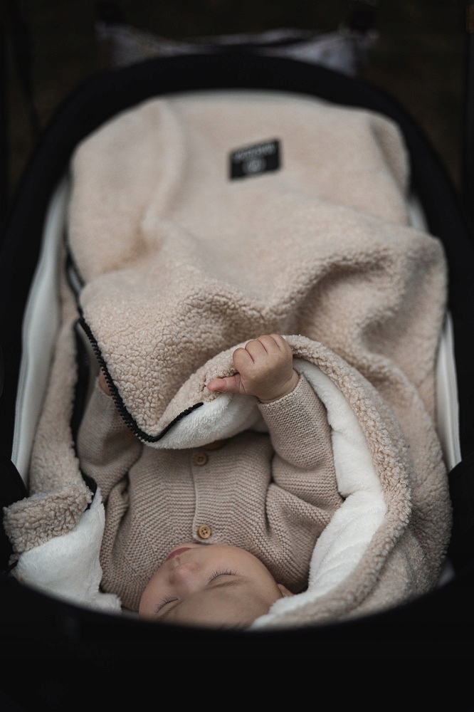 Śpiworek Alpaka 0-12 - Ivory Seria Śpiworek