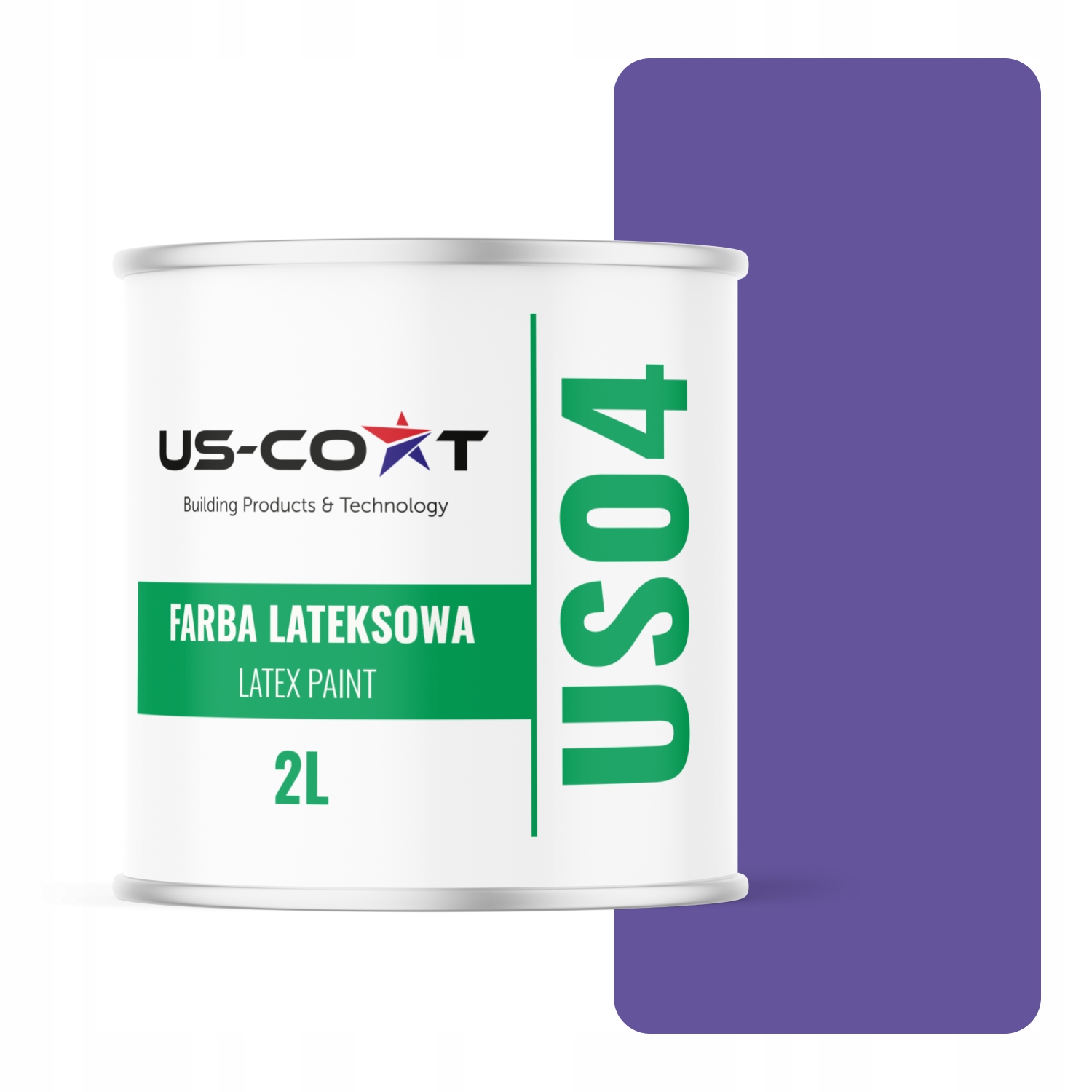 Barva Purpurová H2711 2L Hluboká Matná Pro Stěny A Strop