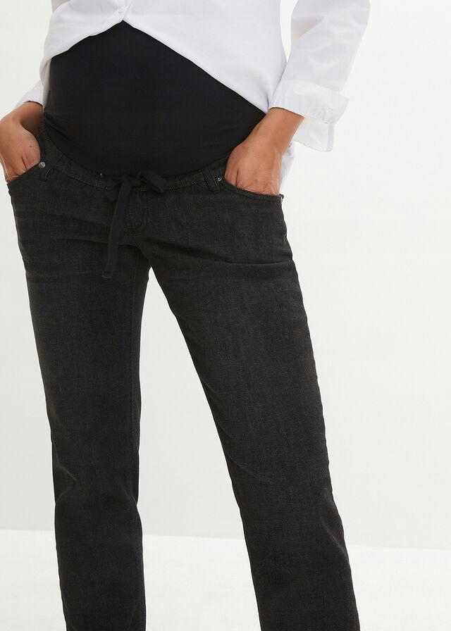 CZARNE SPODNIE CIĄŻOWE Bonprix WW 46 Kod producenta 9275522