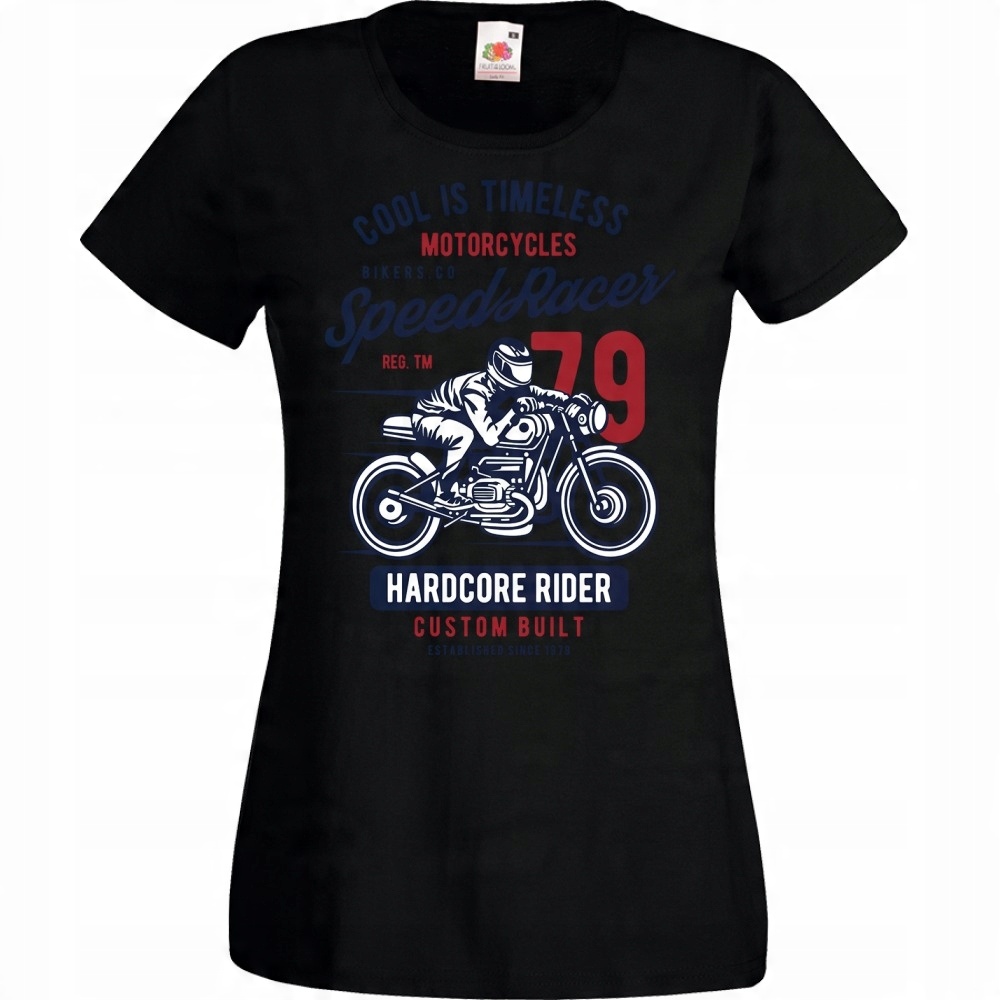 

Koszulka motocykl wyścigi motocyklista XL czarna