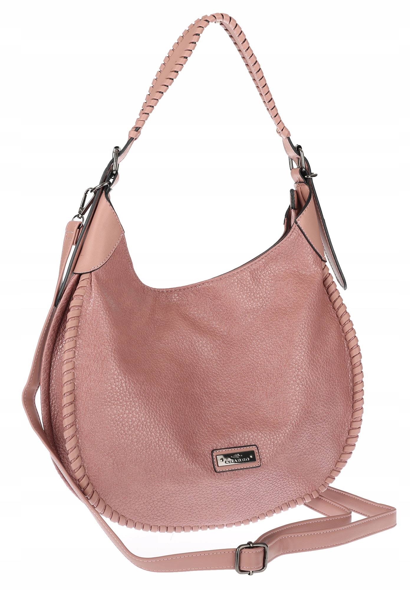Dámská kabelka shopper taška přes rameno do ruky módní prostorná CH5528 Růžová