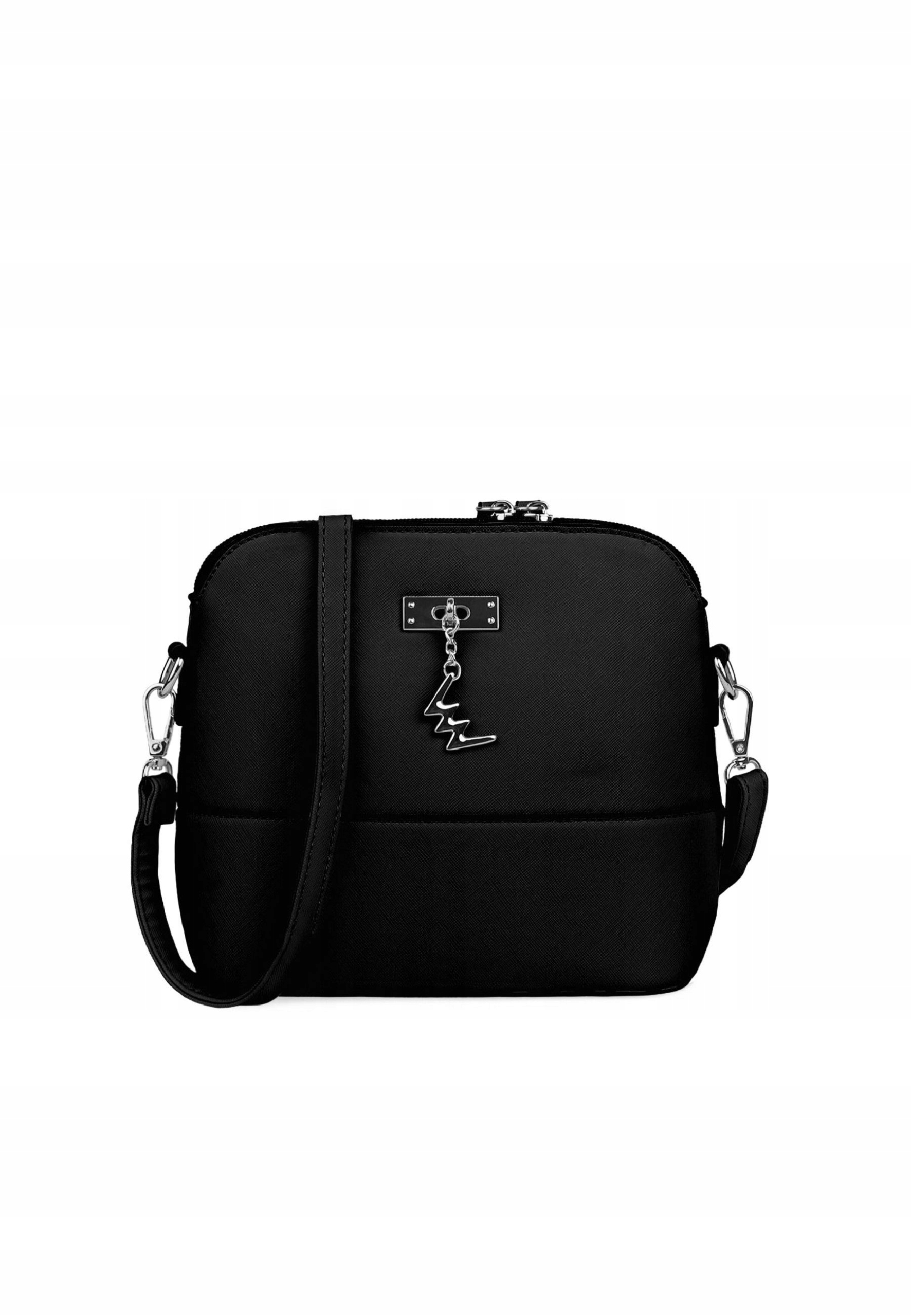 Dámská crossbody kabelka Vuch Cara Smooth černá eco kůže