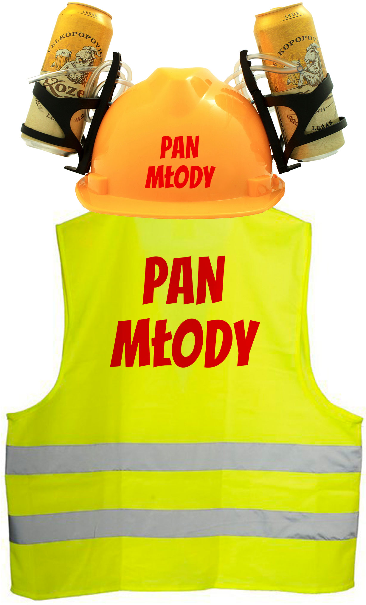 

Zestaw Kamizelka Hełm Na Wieczór Kawalerski Y4