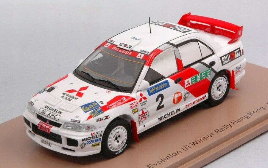 Mitsubishi Lancer Evo III #2 A.Vatanen Winner 1/43