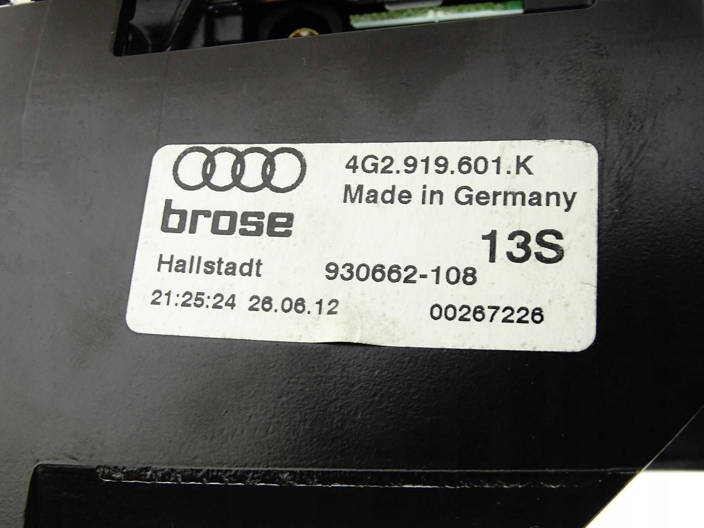 EKRAN MONITOR display LCD navigation devices WINDA AUDI A6 C7 4G 4G2919601K
