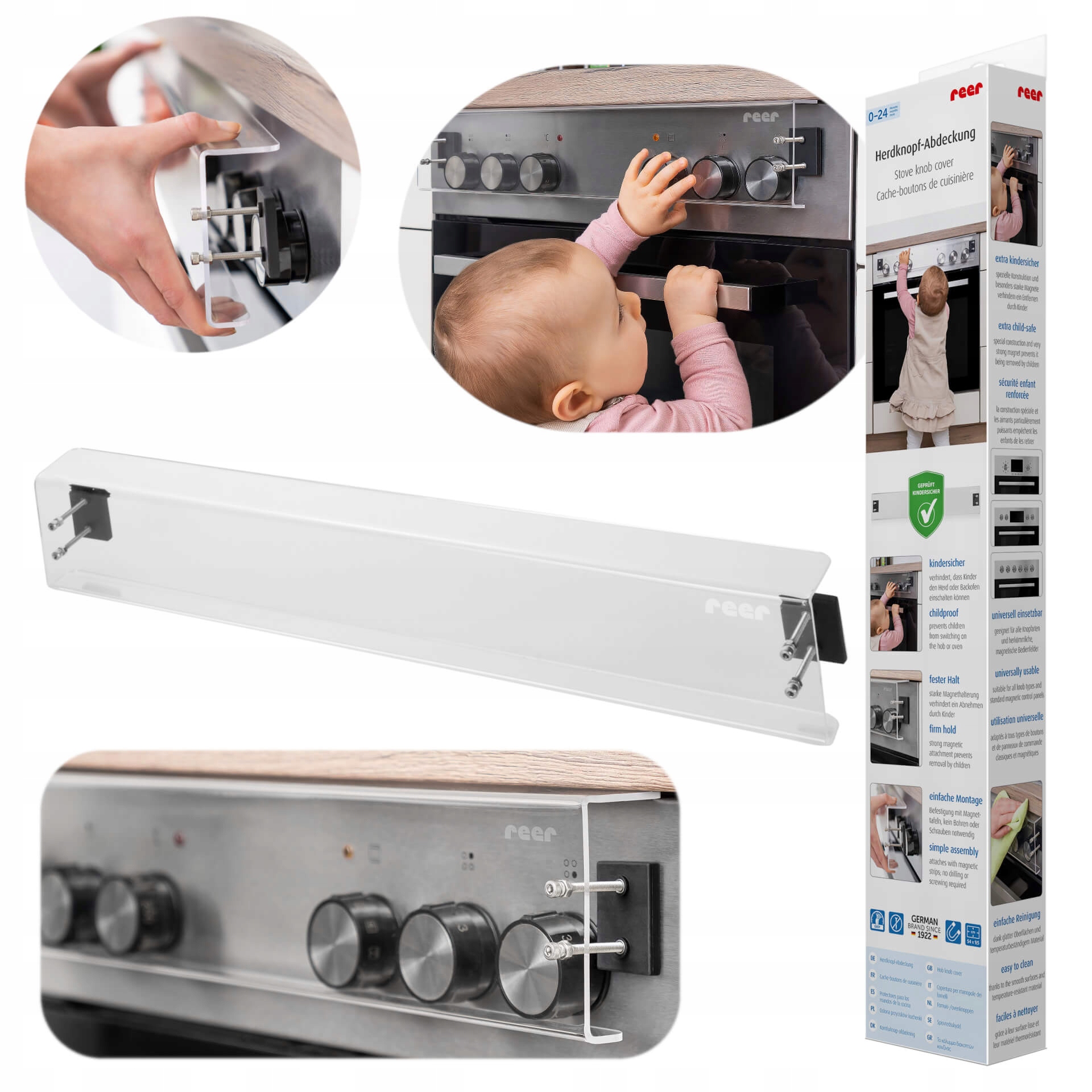 Osłona nakładka pokręteł kurków kuchenki REER EAN (GTIN) 4013283780190