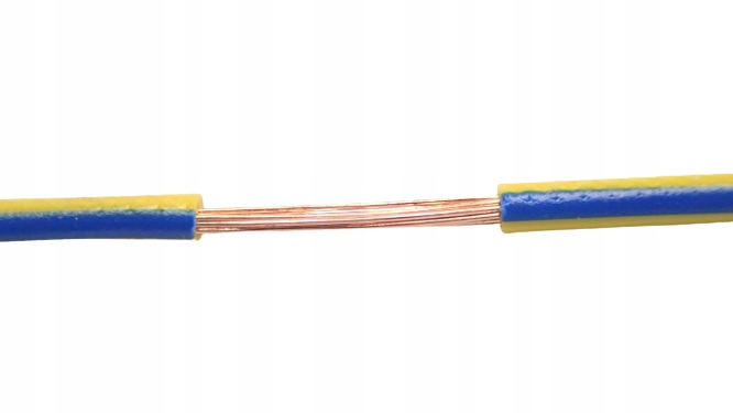 

Przewód Kabel Flry-b 1x0,5mm Żółto niebieski 1m