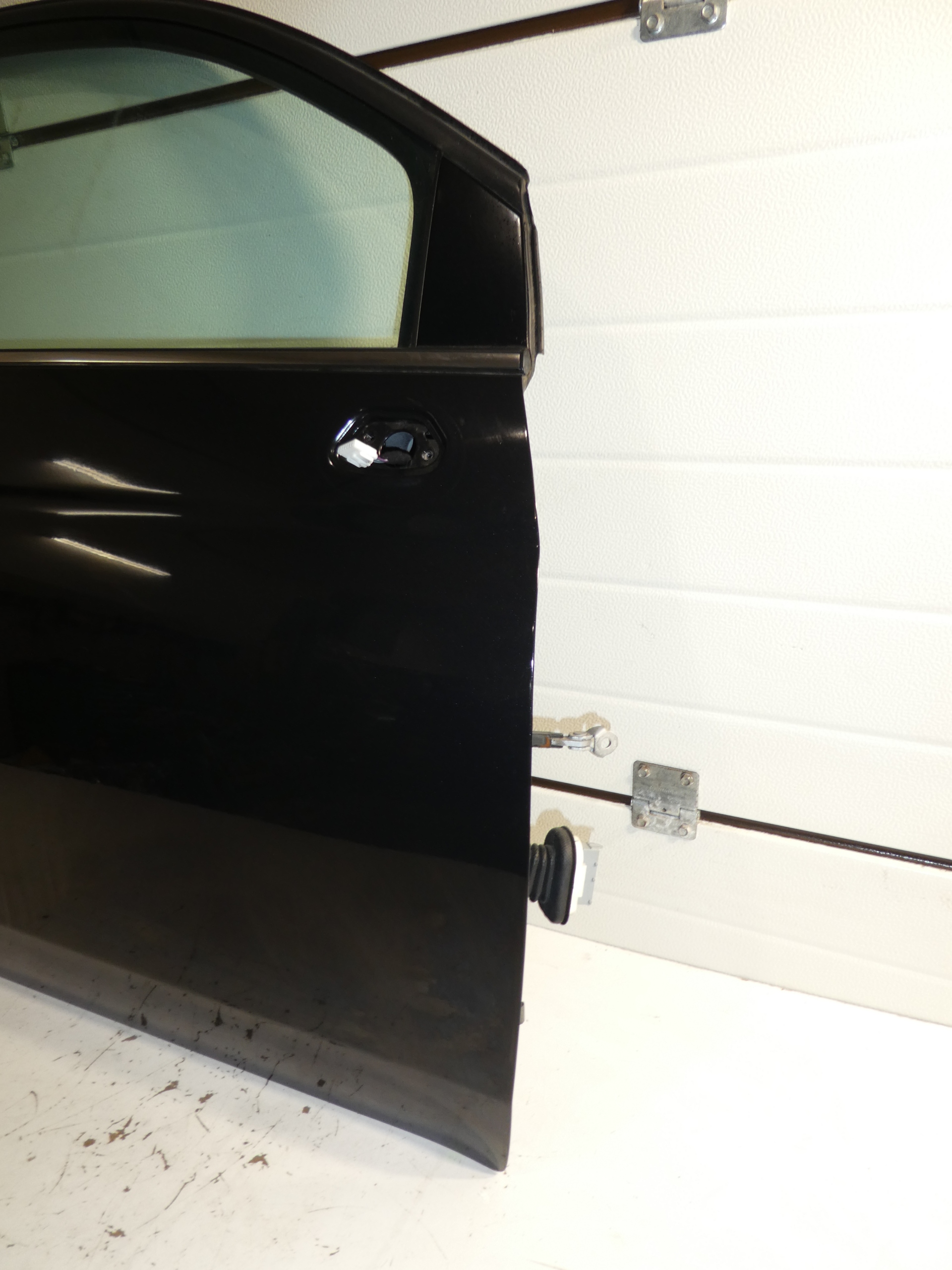 door front right FIAT 500 black,