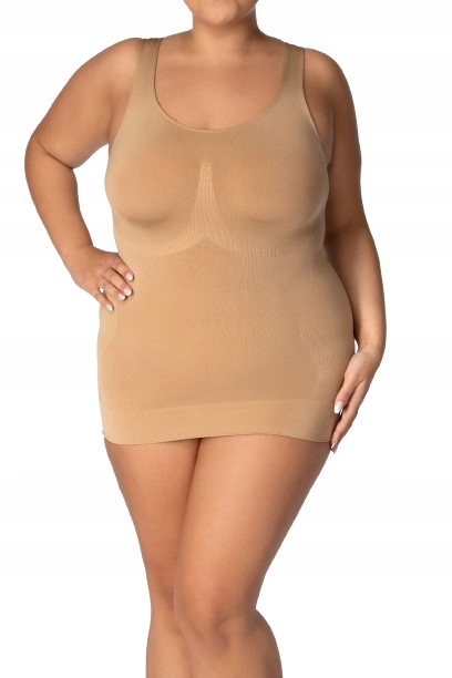 Queen Size Tričko Smoothwear zlaté 6/7