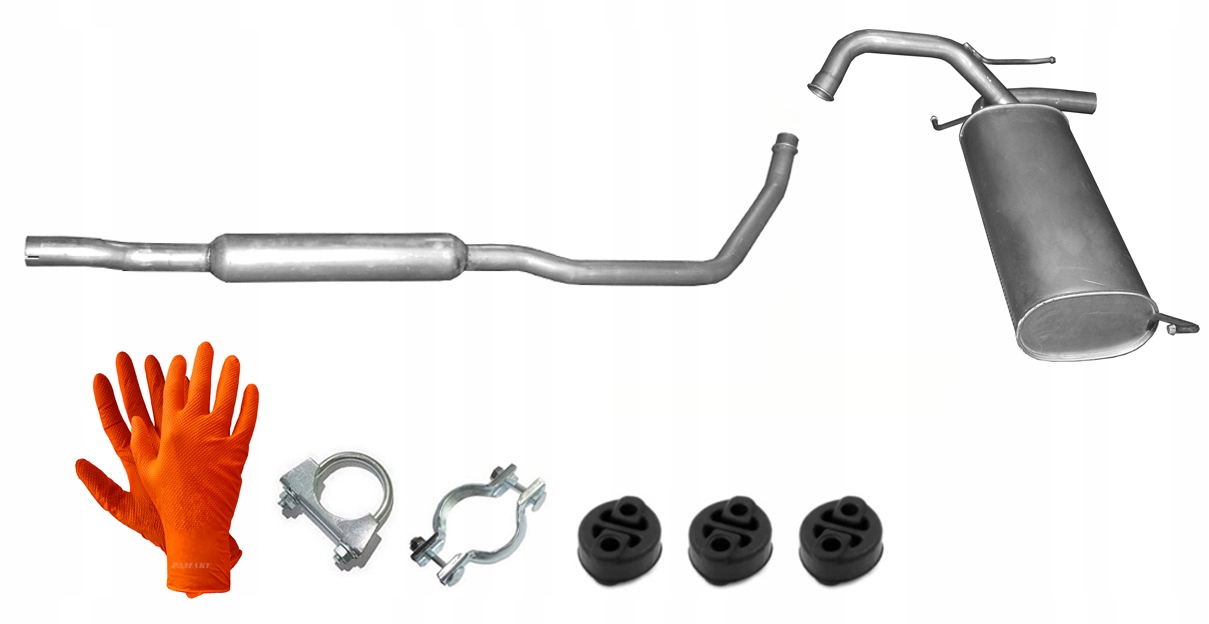 Fiat Sedici 1.6i 16V 2WD+4WD 79kW (od roku 2005) Tlumič