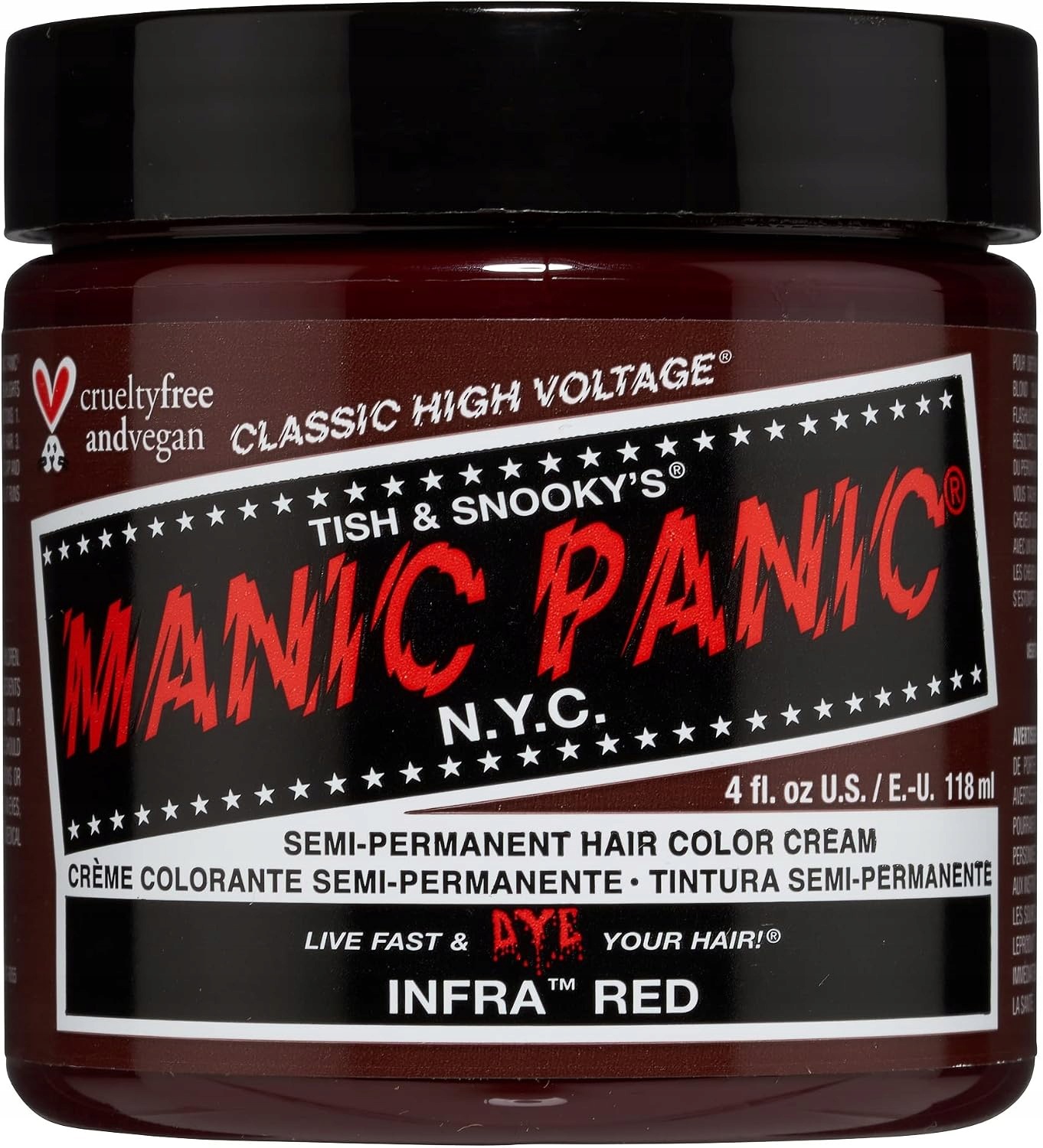 Barva Na Vlasy Manic Panic High Voltage Classic Infra Red 118 ML