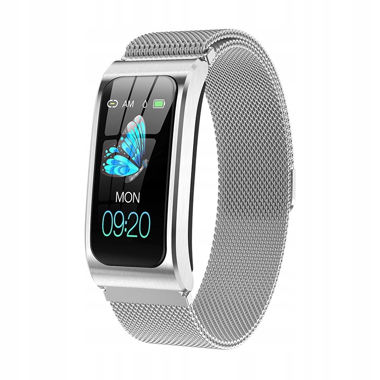 SMARTWATCH DAMSKI ZEGAREK PULS CIŚNIENIE KROKI Szerokość koperty 22 mm