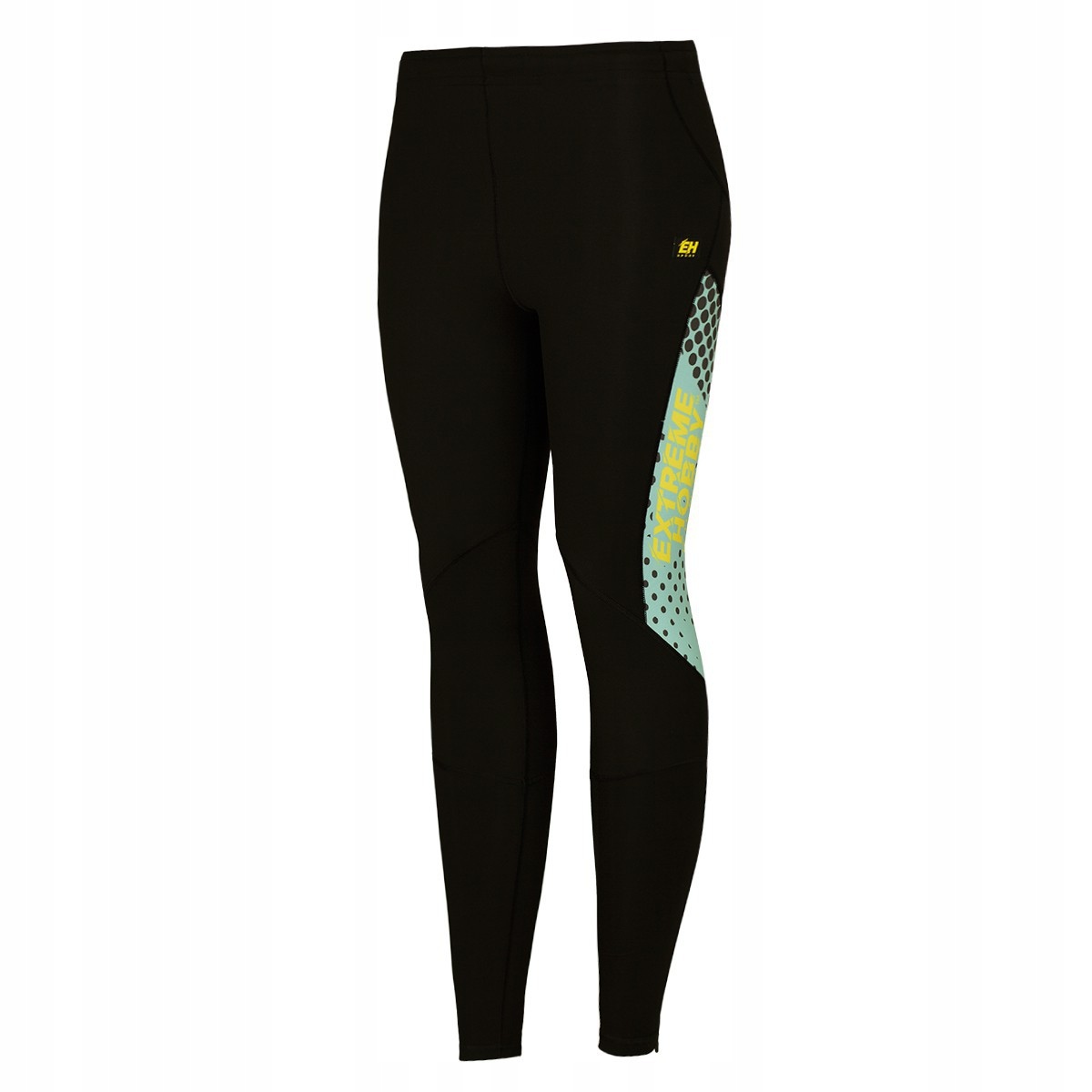 Legginsy biegowe damskie Halftone Miętowy S Extreme Hobby