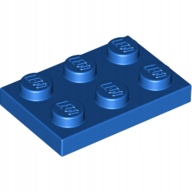 

4You Lego 3021 Płytka 2X3 Niebieski (2szt)
