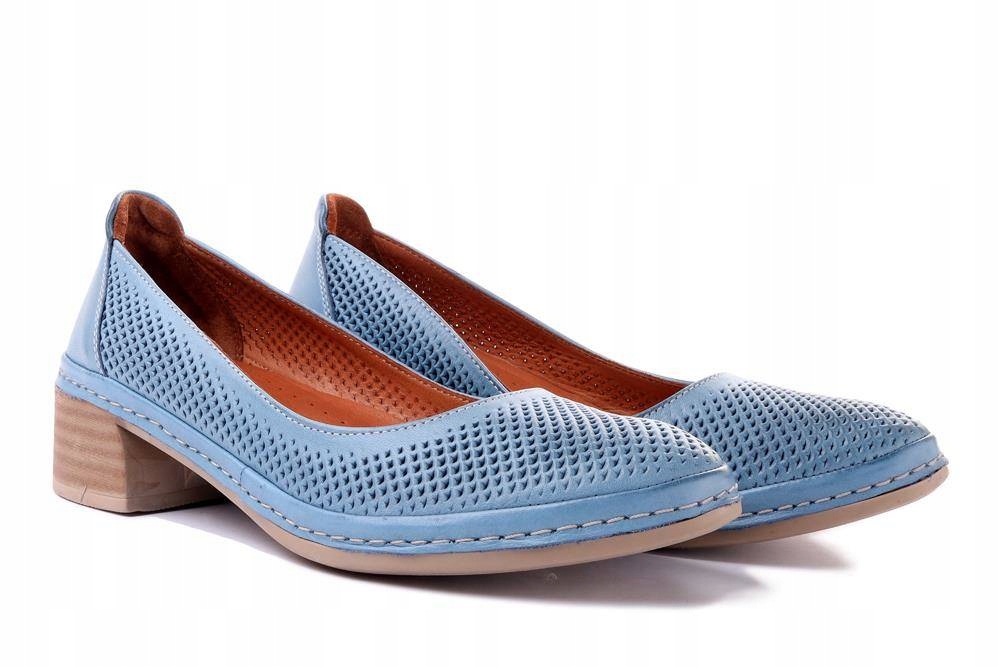 Półbuty damskie ARTIKER RELAKS 52C0612 niebies r39 Rozmiar 39