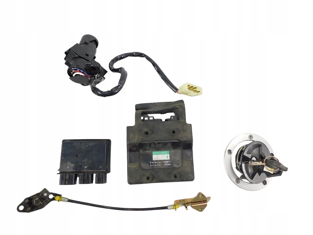 Počítač Spínač Zapaľovania Zámok Modul Kawasaki ER-6N 650 06-08 U-11 270455356