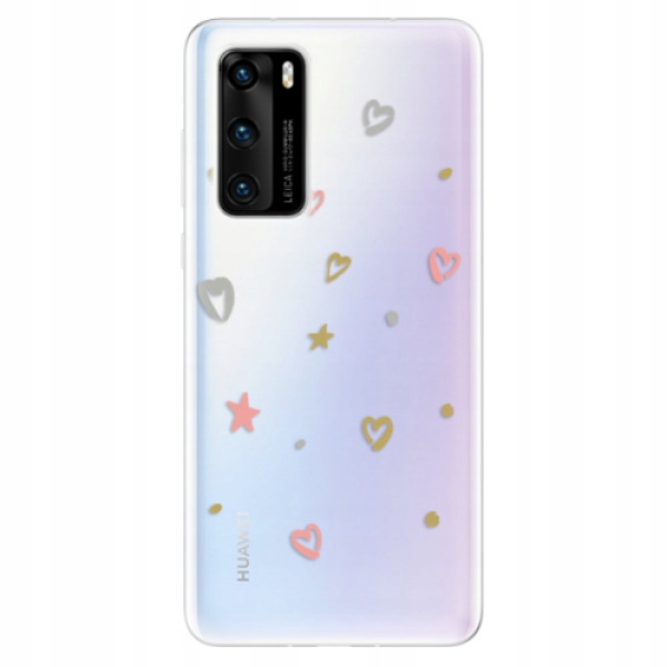 Silikonowe etui iSaprio Lovely Pattern do Huawei P40