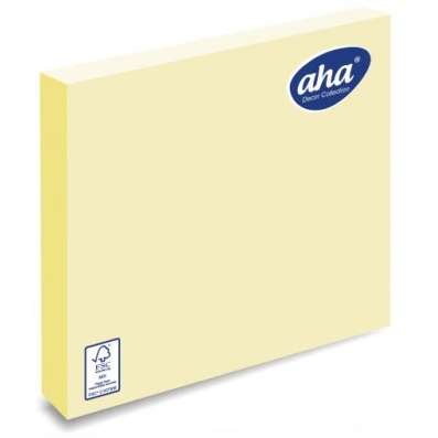 

Serwetki Papier Szampan Kwadrat 33x33 20sztuk Aha