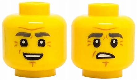 

Lego głowa główka figurki dwustronna 3626cpb2450