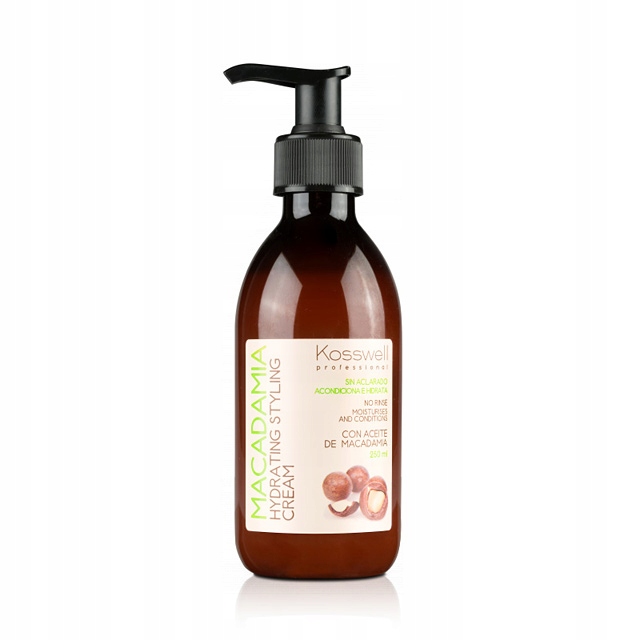 Stylingový krém péče Kosswell Macadamia 250 ml