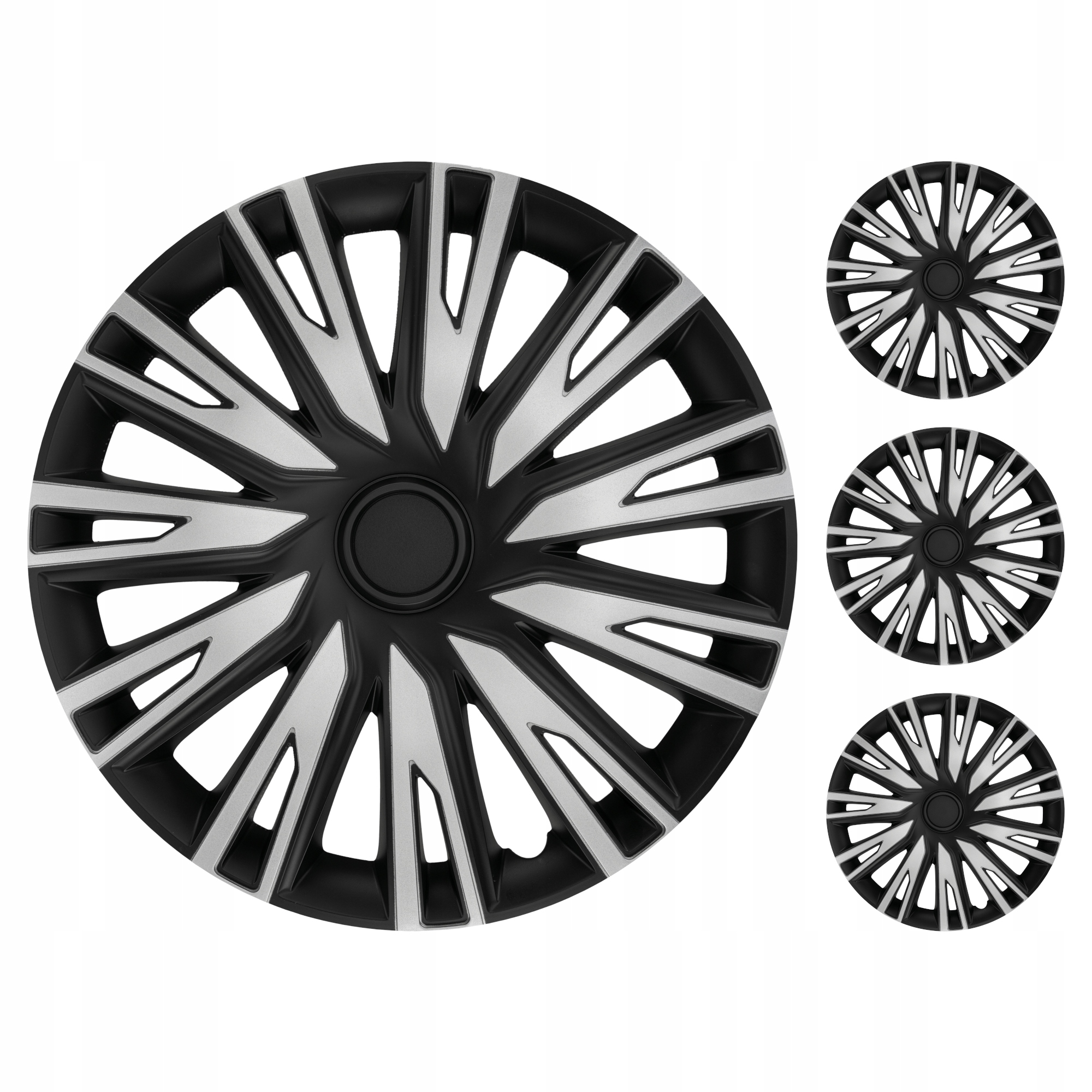 Poklice kol Copra Silver Black 16"