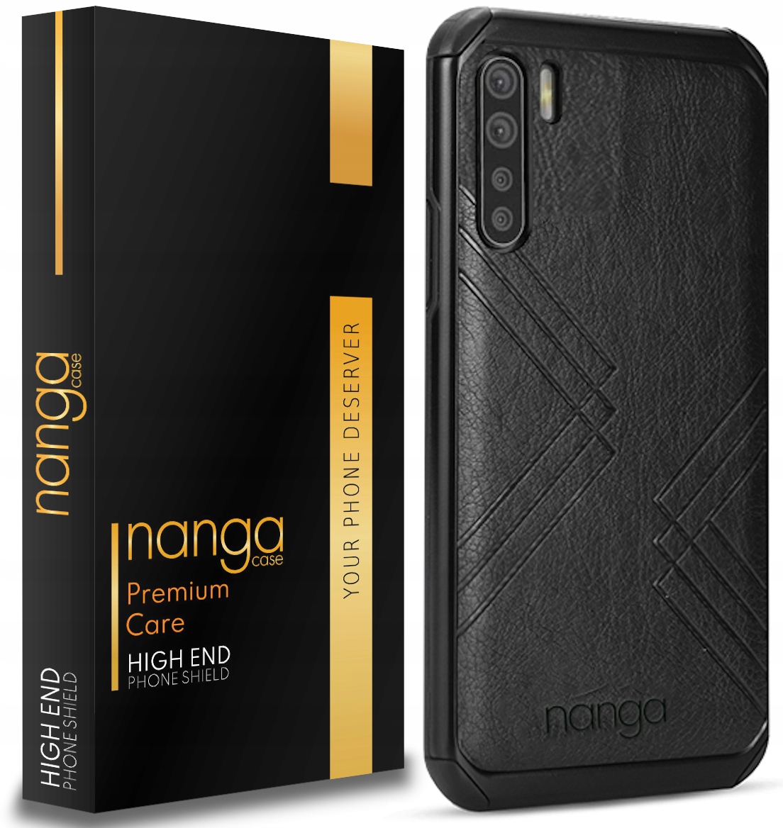 

Etui Ze Skóry Business Line Do Oppo A91 Czarny