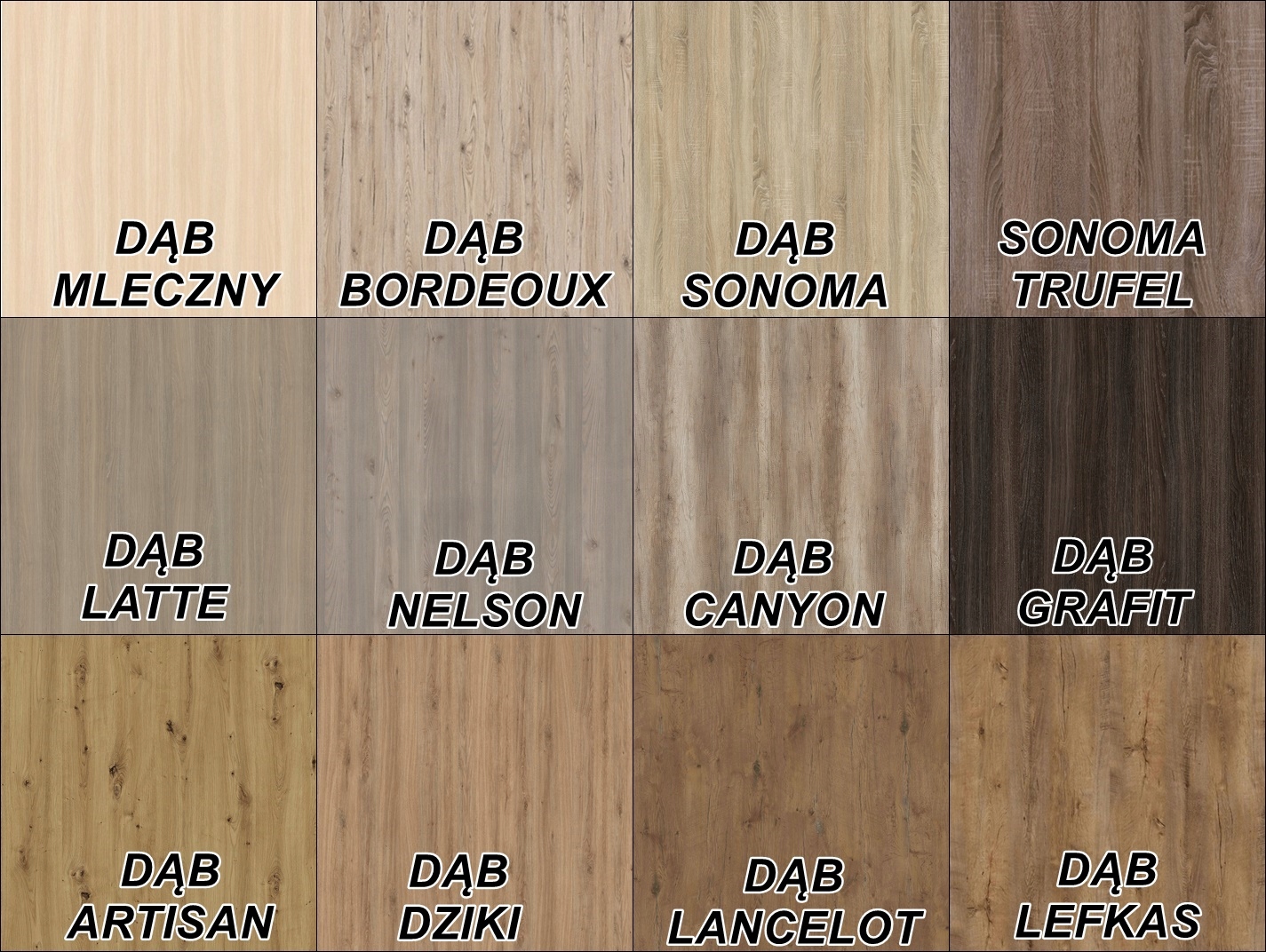 HIT Komoda przesuwna 1 NA WYMIAR Producent FM 18mm Kolor mebla inny kolor