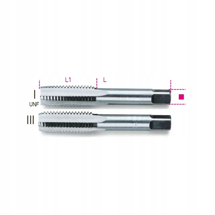 Gwintownik ręczny UNF 7/8x14, 2-cz., 433ASF Beta