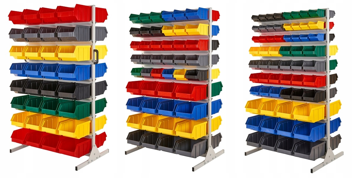 REGAŁ WARSZTATOWY R1 03430 Z POJEMNIKAMI Marka 2PW