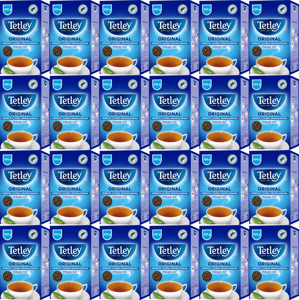 Herbata Tetley Classic Czarna Granulowana 100G x24
